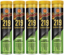 Schaeffers 02192-029 SynForce Green NLGI #2 Grease H Duty waterproof  (5 Tubes)