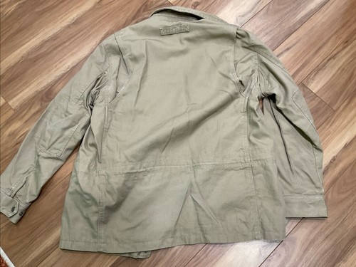 Duluth Trading Utility Jacket Coat Lined Brown Mens Sz Large Canvas Pockets - Picture 5 of 11