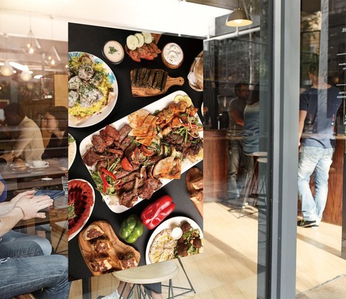 Stickers Muraux 3D Grill Kebab Shop G265 Déco Vinyle, Australie