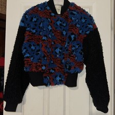 H&m X Kenzo Bomber Jacket Tiger Embroidered Uk10 Eu38