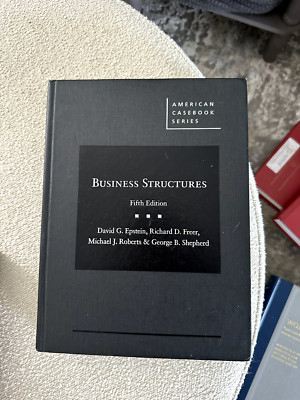 Business Structures - Fifth Edition - American Casebook Series