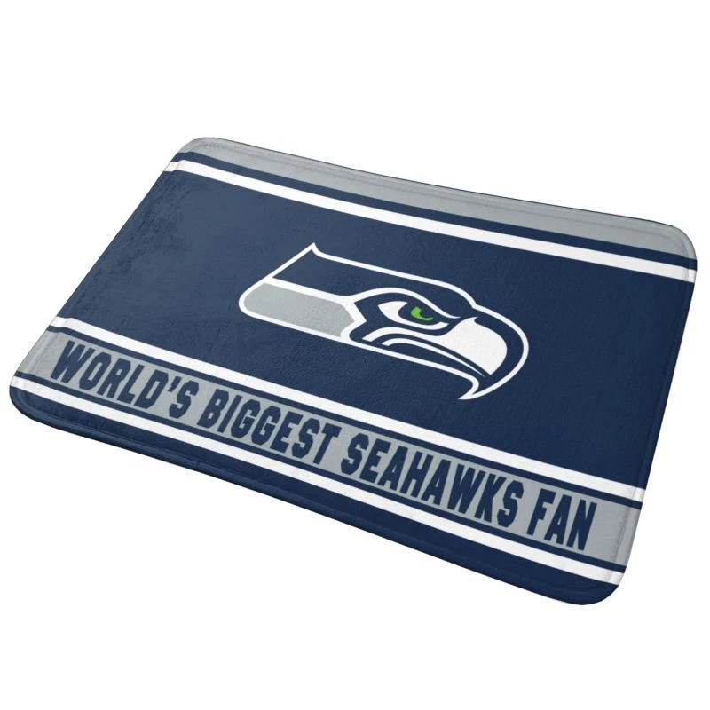 World's Seattle Seahawks  Fan Floor Mat Decorative