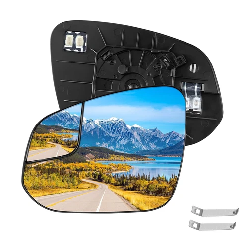 Driver Left Side View Exterior Heated Mirror Glass For Toyota RAV4 2016 17 2018