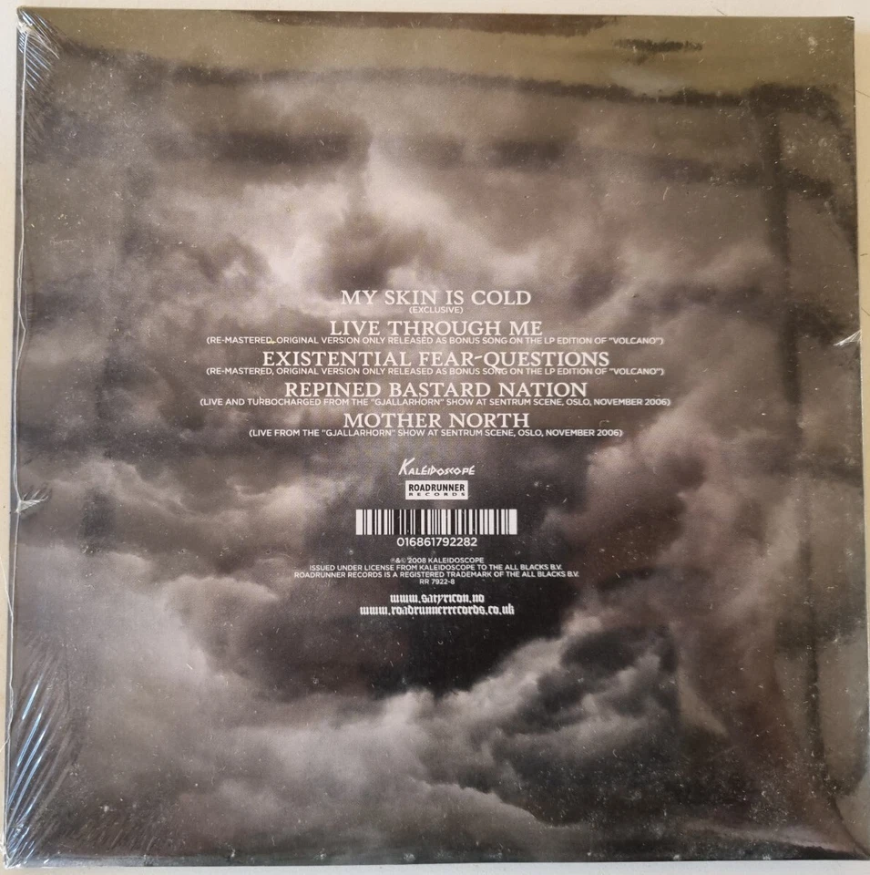 Satyricon - My Skin Is Cold - 45 GIRI Marbled 7” SIGILLATO + CD LIMITED EDITION - Imagen 2 de 2