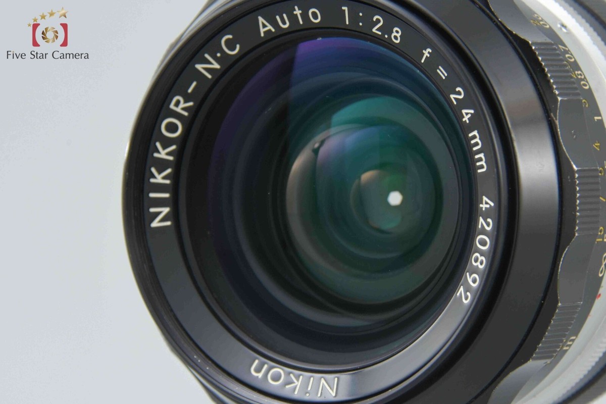 Nikon NIKKOR-N C Auto 24mm F2.8 ＃3334 Nikon 24mm f2.8 Nikkor-N.C Auto AI'd – Kamerastore