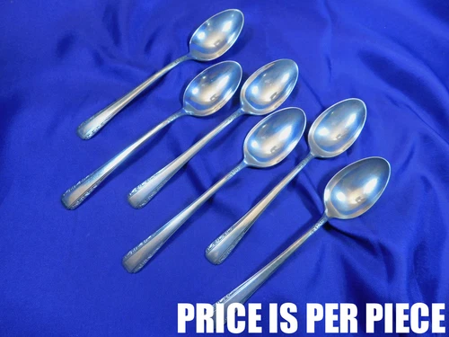 INTERNATIONAL COURTSHIP STERLING SILVER TEASPOON - GOOD CONDITION