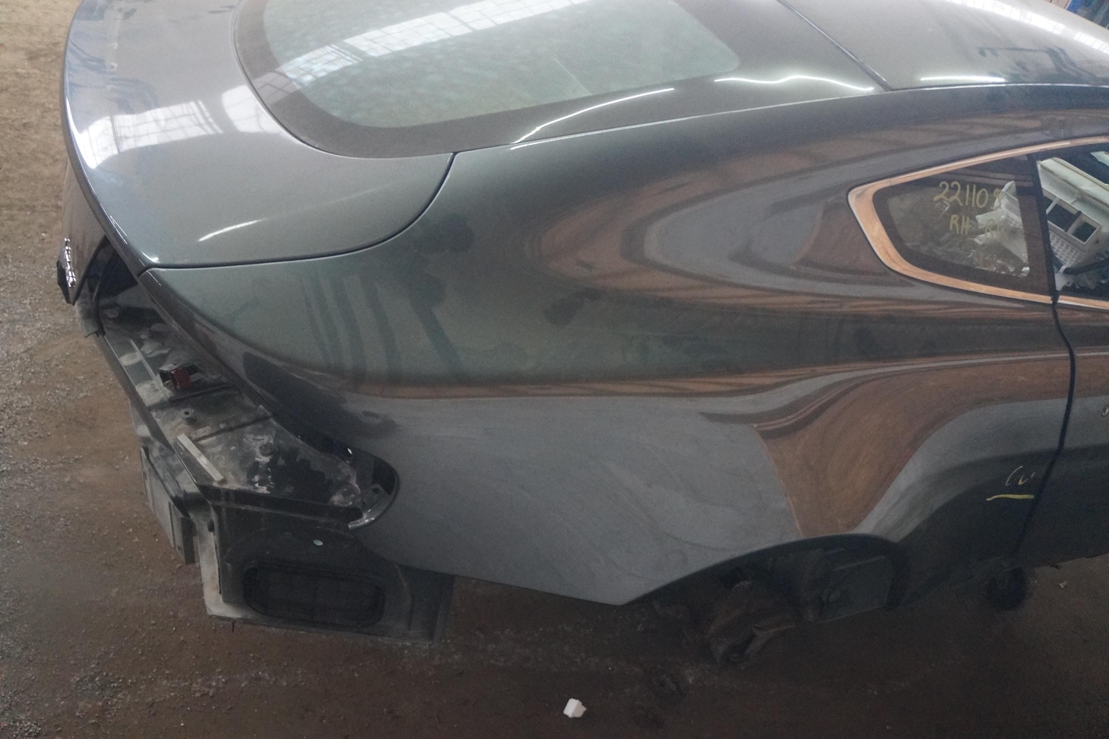 Rear Right Quarter Panel Structural Metal Body Cut Aston Martin Vantage V8 06-18