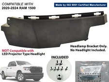 For Head Lamp Bracket 2020-2024 Ram 1500 Pick-up Passenger Right Side 68432394AA