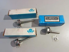 Clarostat 53C1250K Centeralab RV4NAYSK251A & RV4NAYSK254A 250K Potentiometers