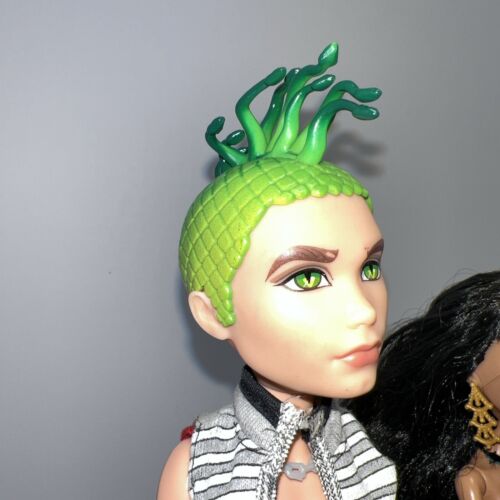 Monster High First Wave Gold Elastic Cleo De Nile And Deuce Gorgon Doll Set Pets - Bild 18 von 23