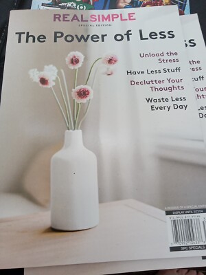 The Power Of Less ~ Real Simple 