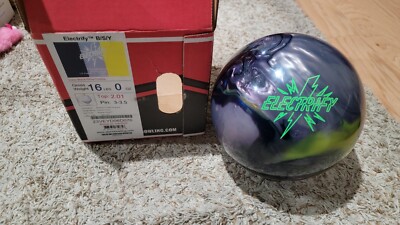 Storm Electrify B/S/Y Bowling Ball 1st Quality | 16 Pounds | 3-3.5