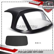 Convertible Soft Top Wo Zipperfor Mg Mgb 71-80 L4 1.8l Coupe W3 Plastic Window