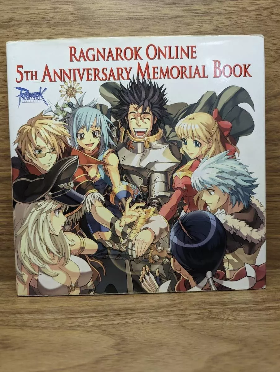 Ragnarok Online 5th Anniversary Memorial Book Official Art Illustrations  Japan