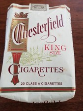 CHESTERFIELD 1 PACCHETTO SIGARETTE VUOTO COLLEZIONE COLLECTION CIGARETTES