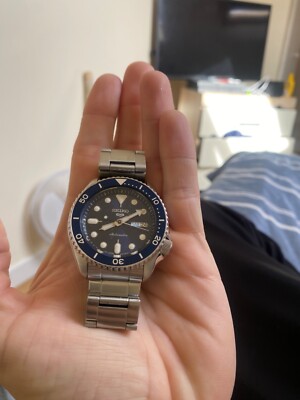 Seiko 5 Sports Blue Men's Watch - SRPD51