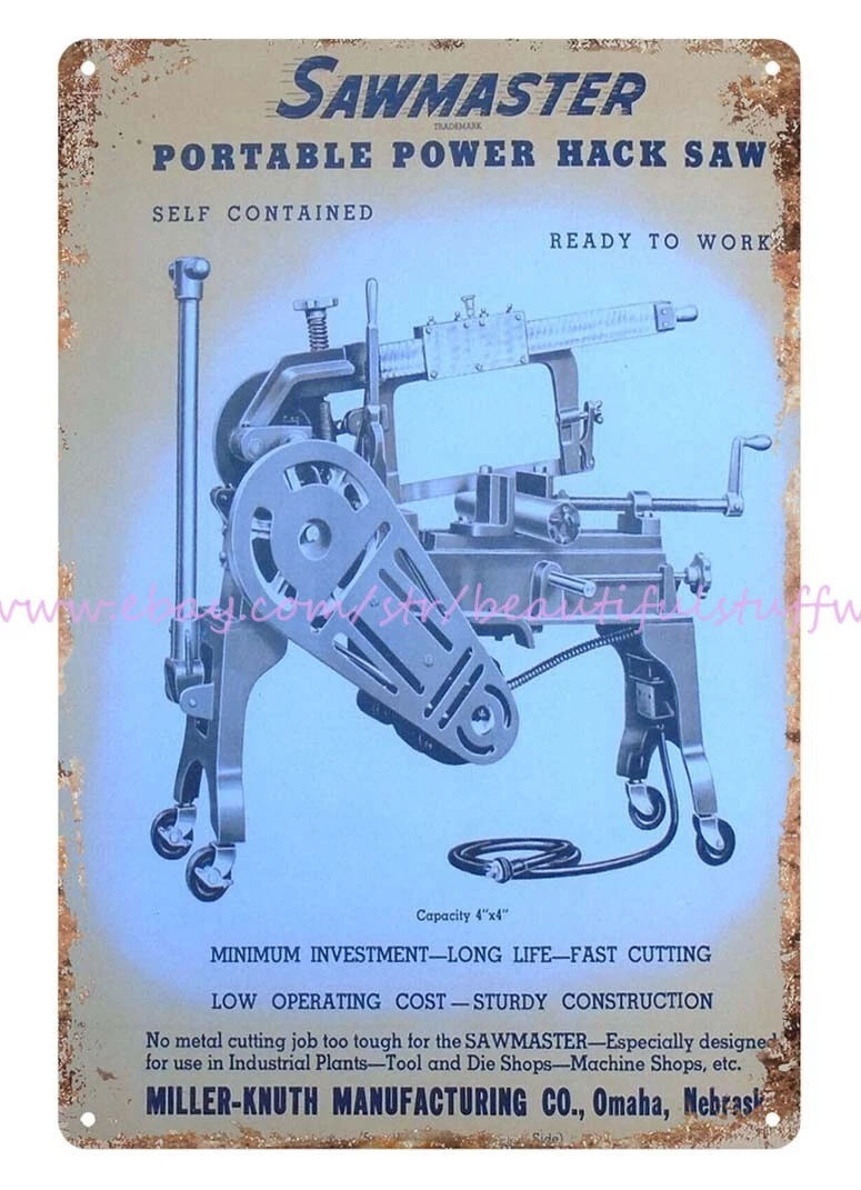 Sawmaster power hacksaw deals