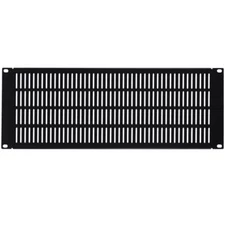 Four Space 4U - 19" Vented Blank Network Rack Mount Server Panel Filler Spacer