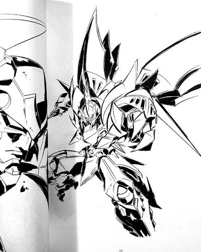 MASAMI OBARI Mecha KUNSTBUCH Doujinshi GUNDAM Eisenblütige Waisen BARBATOS Roboter - Bild 7 von 11