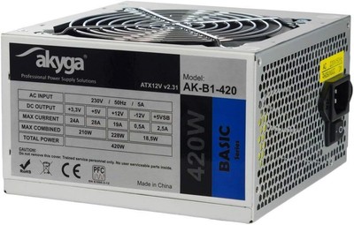 Akyga AK-B1-420 420 W 230 V 50 Hz 5 A 210 228 ~D~