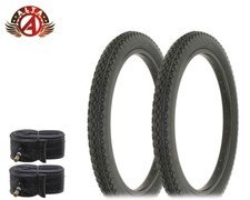 2 ALTA BICYCLE 20 x 2.125 BLACKWALL S-2 TIRES DURABLE DIAMOND TREAD W/TUBES.