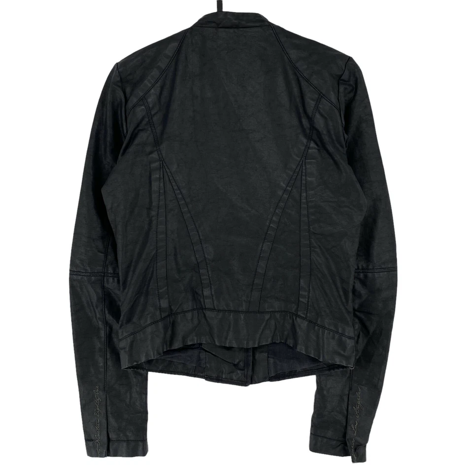 GUESS Negro 100% Chaqueta de Algodón TALLA XS - Imagen 3 de 4