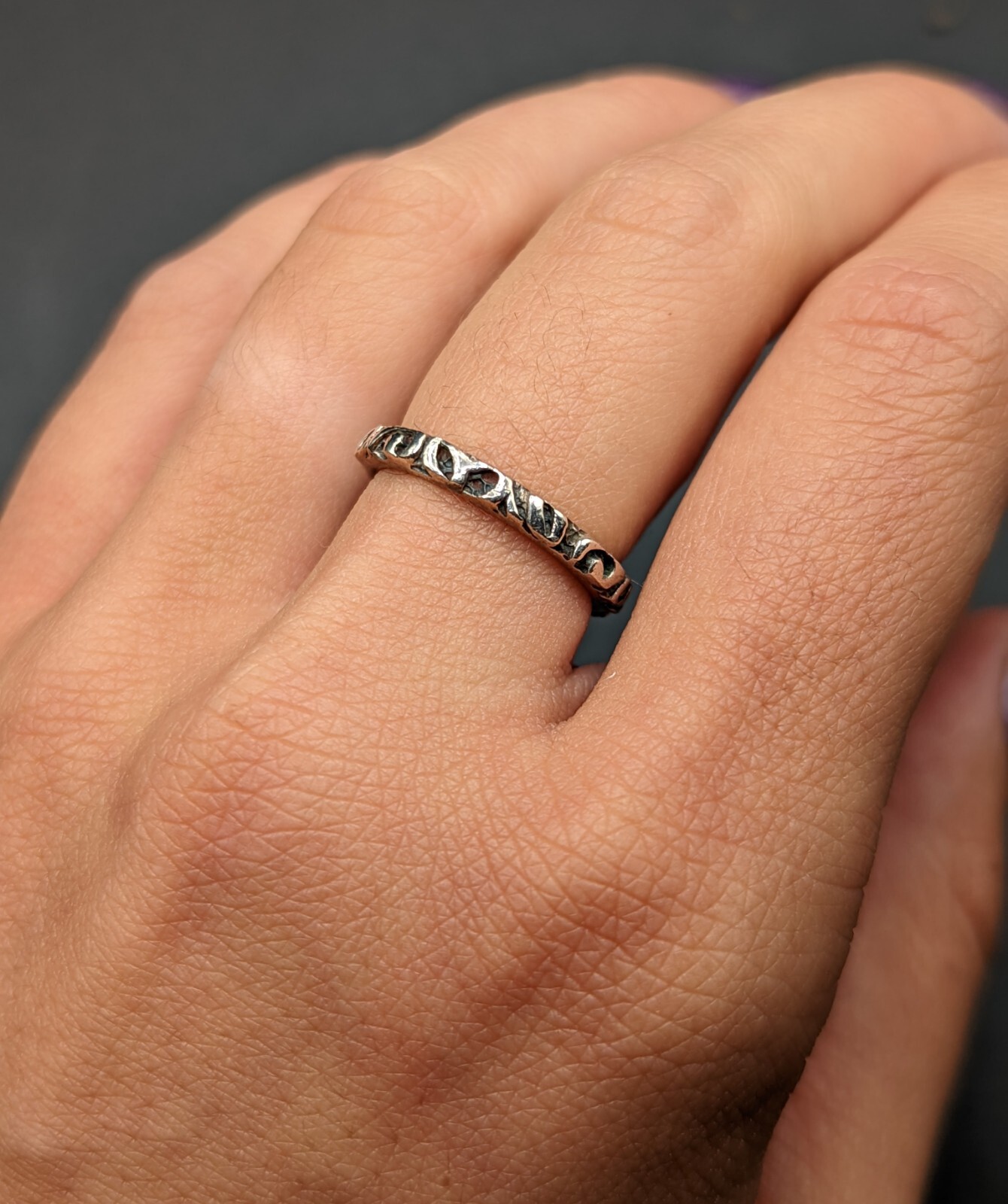 Silpada Sterling Silver Stack Stackable Thin Band… - image 4