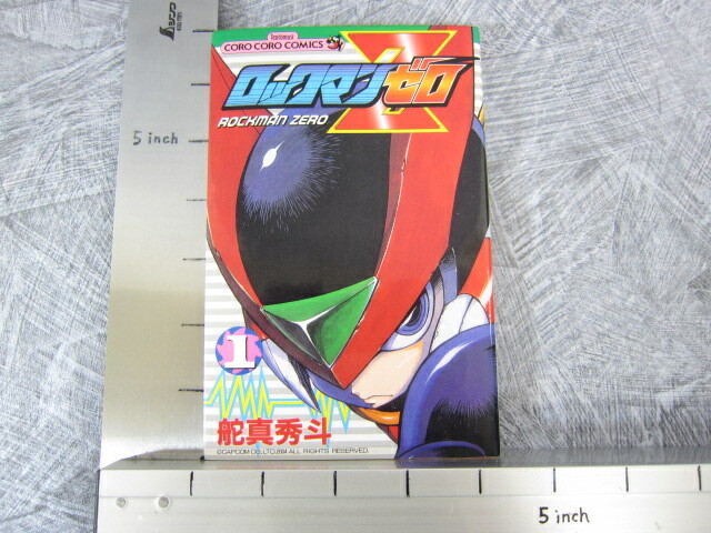 ROCKMAN ZERO Mega Man Manga Comic Complete Set 1-3 H. KAJIMA Book