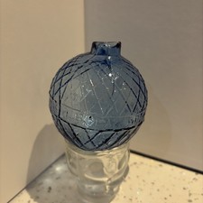 Lovely Blue Glass Antique Glass Target Shooting Ball 