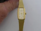 Vintage Seiko Ladies Dress Watch w/ Band Gold Tone 2E20-5019
