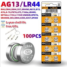 50/100pcs Batteries Alkaline Battery Button Coin Cell Battery for Calculator New