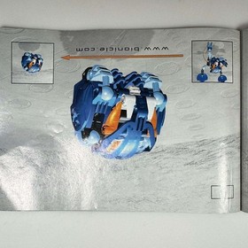 LEGO Bionicle Bohrok Gahlok 8562 Lehvak 8564 Blue Green Set with Manuals