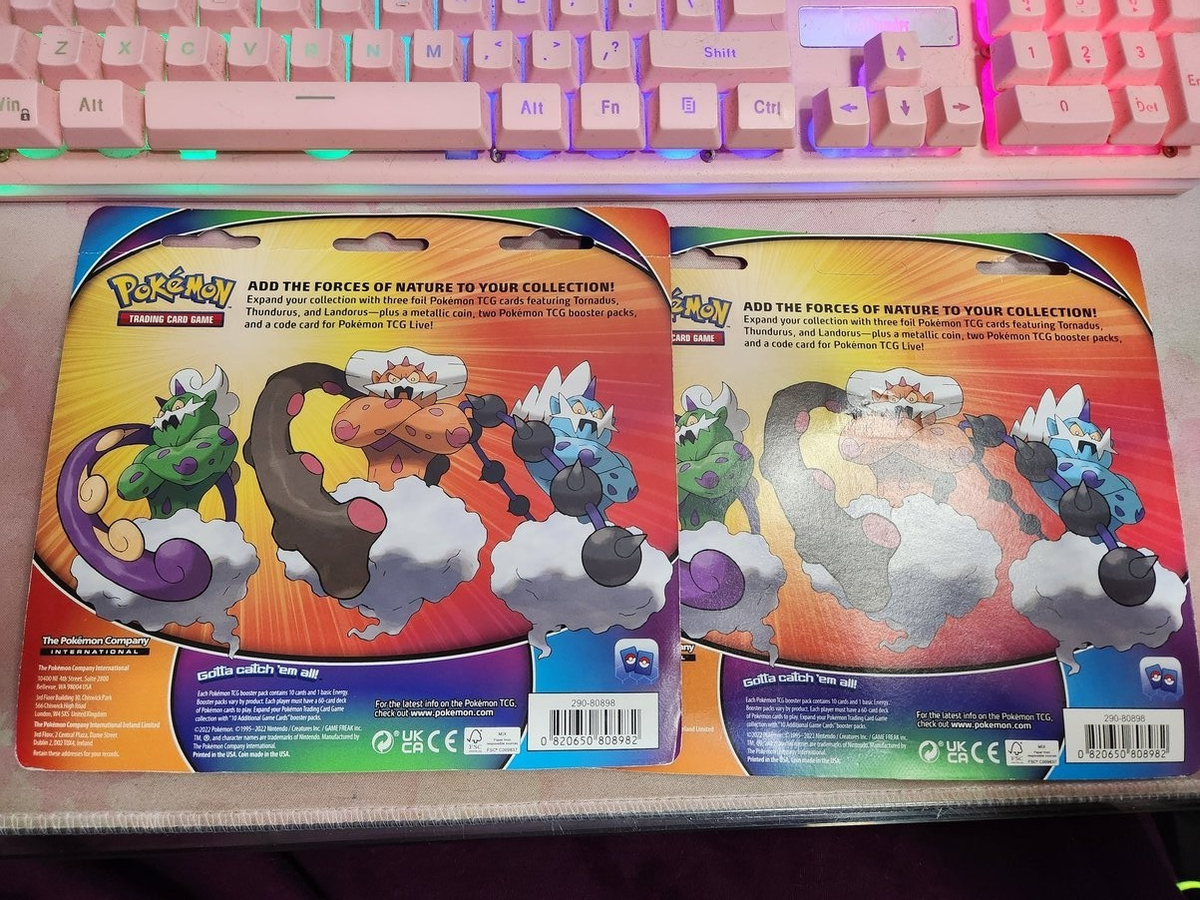 Pokémon TCG: Tornadus, Thundurus & Landorus Cards with 2 Booster