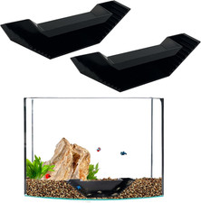 2 PCS Shrimp Underground Viewing Tunnel, Fish Hideout Natural Habitat Aquarium B