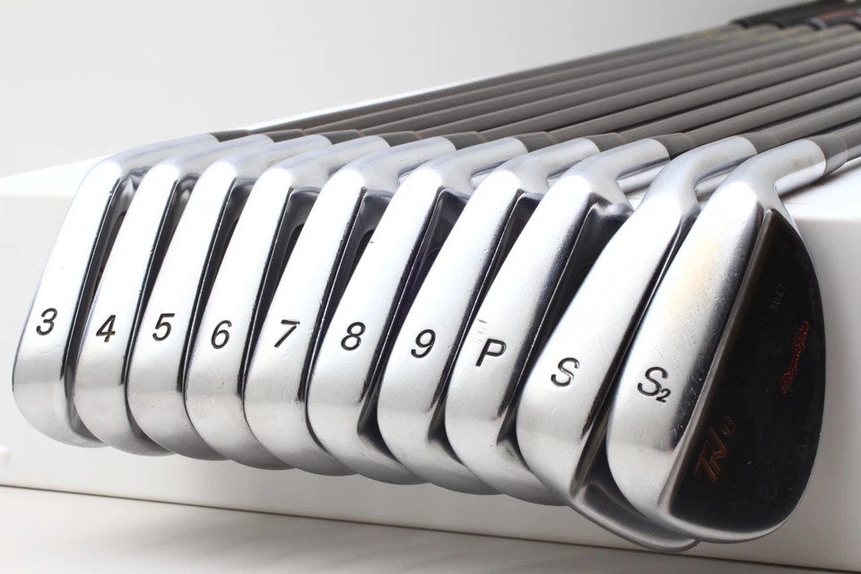 10Pcs MIZUNO PRO TN-93 Iron set 3-4-5-6-7-8-9-PW-SW-S2 Stiff Flex Graphite Irons - Image 3 of 4