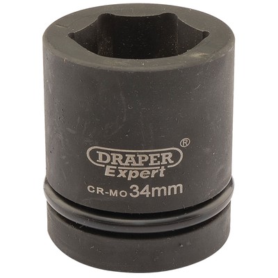 Draper 05114 Hi-TORQ  Steckschlüssel 1'' Vierkant Dr. 34mm