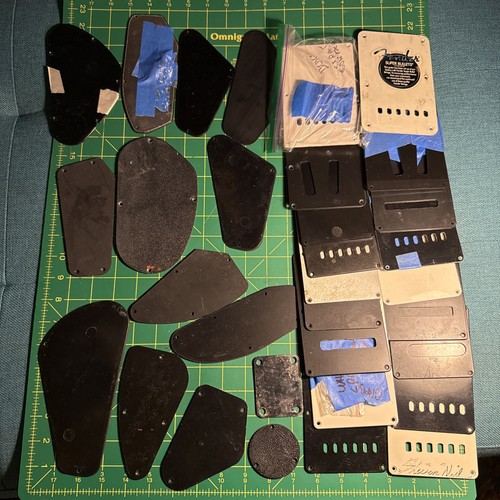 Lot Of 30 Guitar Cavity Covers Vintage Relic Gibson Fender Jackson See Pics￼