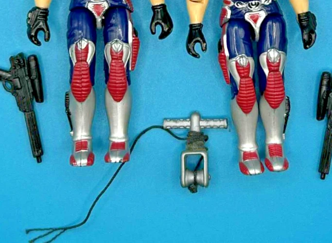 De colección 1985 GI Joe Tomax & Xamot Casi Completo Guardia Carmesí Comandantes Cobra Foto 3 de 3