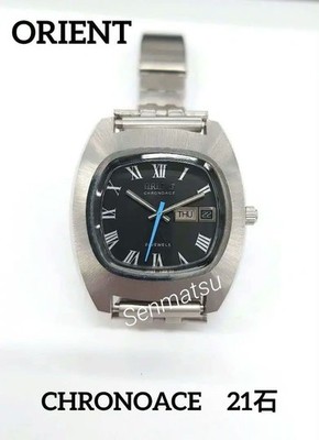 [] Old  Watch ORIENT Orient Chrono Ace 21 Jewels
