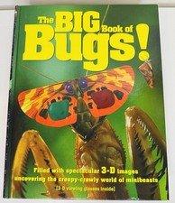The Big Book Of Bugs With 3-D Glasses 1999 Editor Matthew Robertson Hardcover