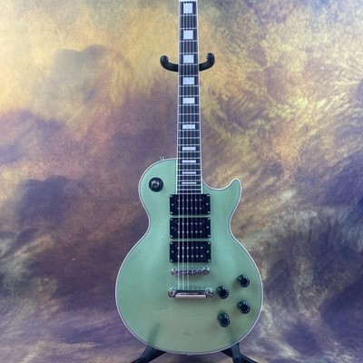 Rosewood Fingerboard Three Pickups Metallic Blue Electric Guitar In Stock
