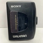 SONY Walkman WM-EX10 Cassette Player *New Belt* *Works* *Cleaned*