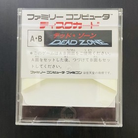 Dead Zone With Sticker Nintendo Famicom Disk System Sunsoft 1986 SSD-DZN Rare