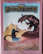 AD&D 2nd Edition, Anauroch, Forgotten Realms FR13, TSR 9320, RARIT&Auml;T!