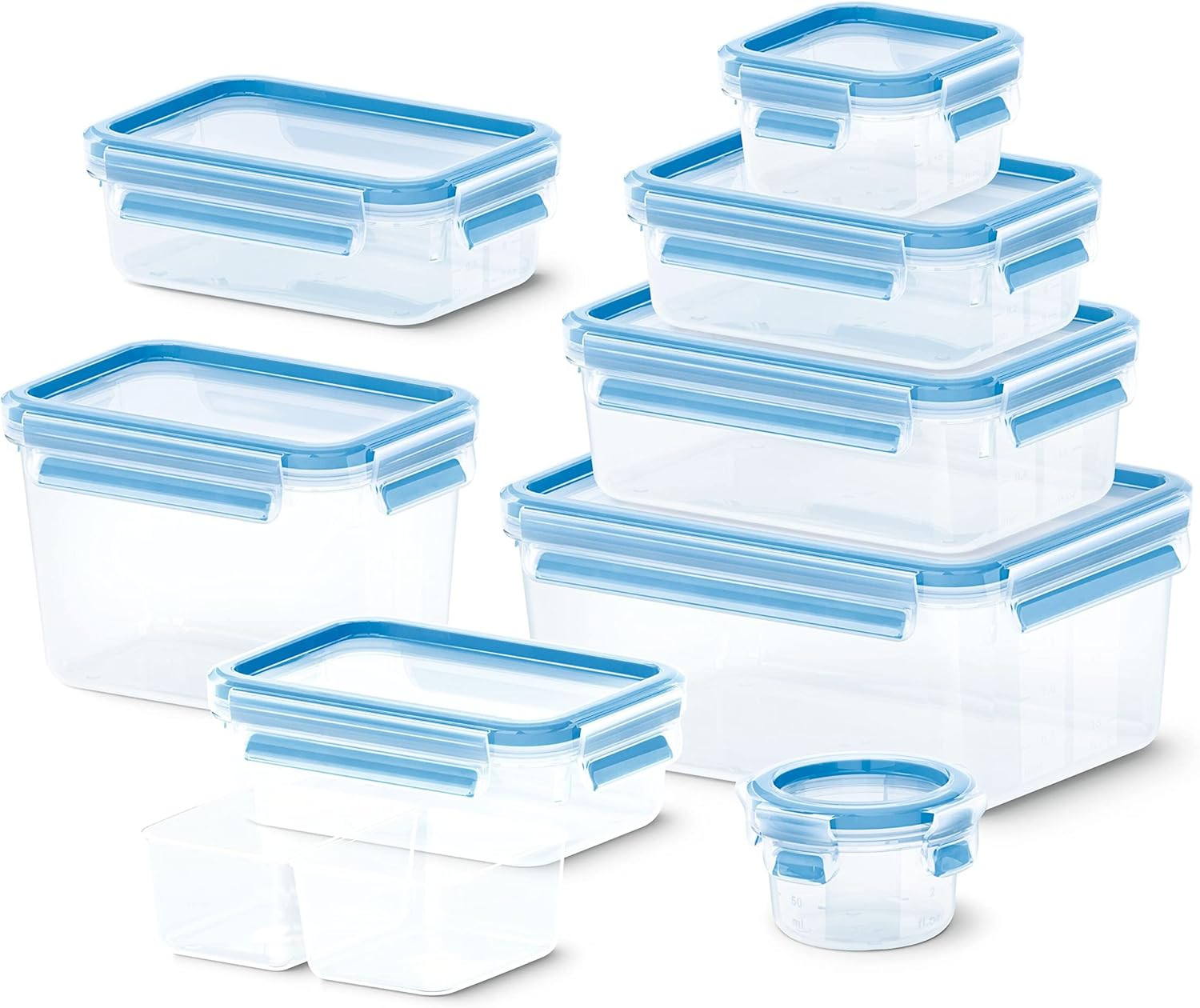 Set Professionale Emsa N10614: 9 Contenitori Tenuta Stagna