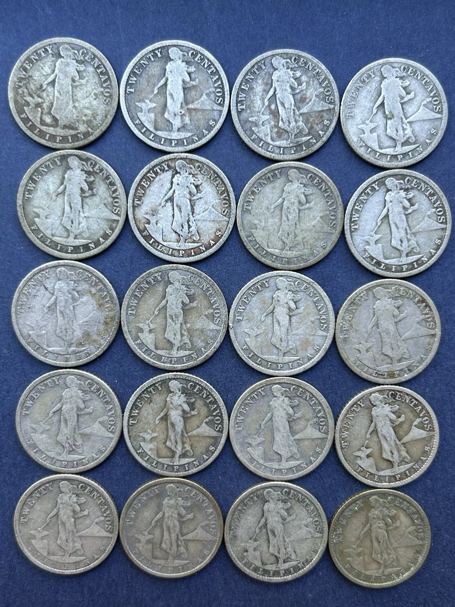 Silver 1907 Year U.S. Philippine Coins (1898-1946) for sale | eBay