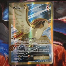 Carta Pokémon Pidgeot EX 104/108 Evoluzioni Ultra Rara Full Art Holo 170 HP