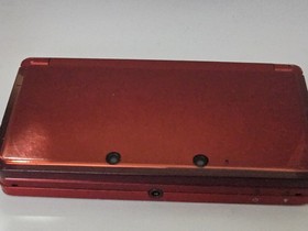 Nintendo 3DS Console Red With Charger US System Works With Touch Mechanic 