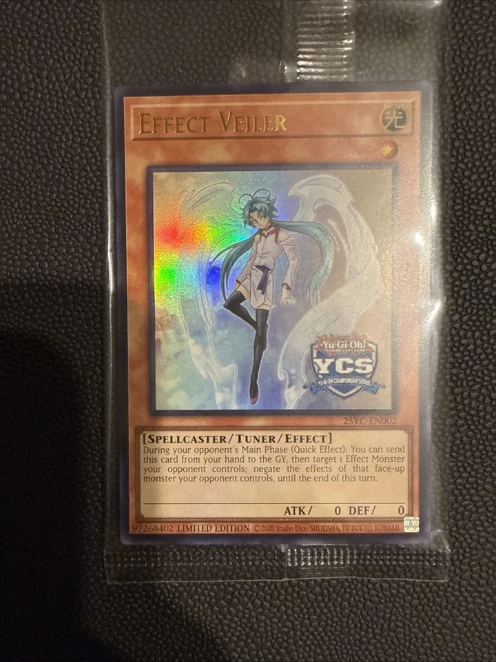 Effect Veiler 25YC,US print,yu-gi-oh! - Immagine 2 di 4