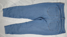 OLD NAVY WOMENS JEANS BLUE 20 HIGH-RISE SUPER SKINNY ROCKSTAR BUILT-IN WARM 2022